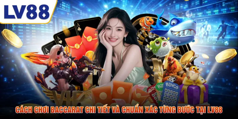 Cách Chơi Baccarat Chi Tiết Và Chuẩn Xác Từng Bước Tại LV88